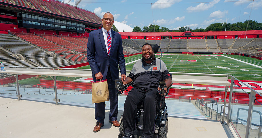 Eric LeGrand Vlog - Faces & Voices of Rutgers