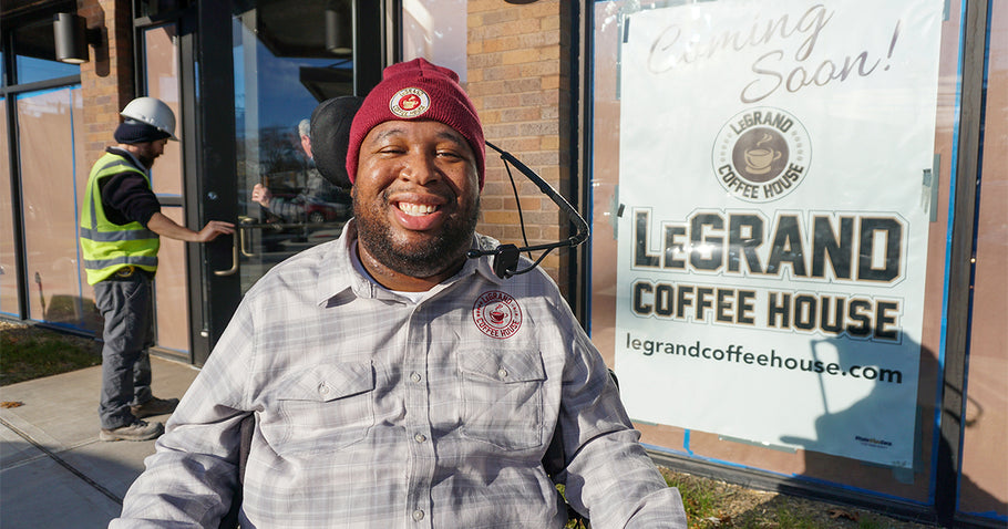LeGrand Coffee House Selected As Recipient Of Devils Buy Black Program  Presented By Prudential